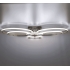 Srebrny plafon LED 90x64cm 4000K 52Watt - P144